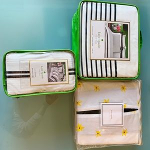 Kate Spade Cal King/Two Coordinating Bedskirts